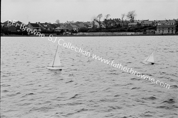 MODEL YACHT RACING ON THE LOUGH